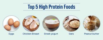 Top 5 High Protein Foods