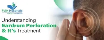 Eardrum perforation surgery hospital in Noida