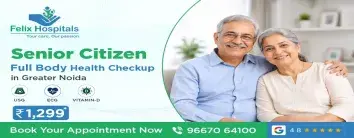 Senior Citizen Full Body Health Checkup in Greater Noida | USG + ECG + Vita. D @ ₹1,299